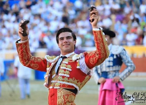 Jesús Colombo en la plaza de toros